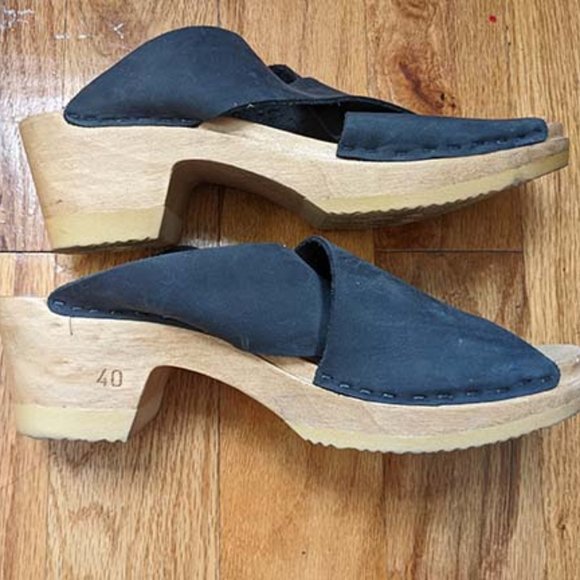 Sven Clogs Cross Strap Sandals Size 40 - Picture 4 of 7